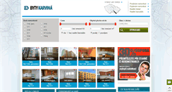 Desktop Screenshot of byty-karvina.com